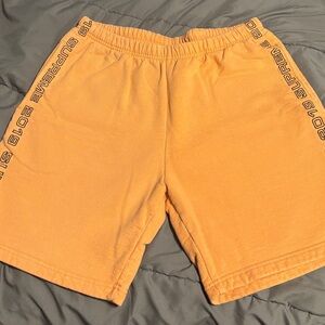 Supreme 2019 Topline Sweatshort Pale Orange Size Medium SS19